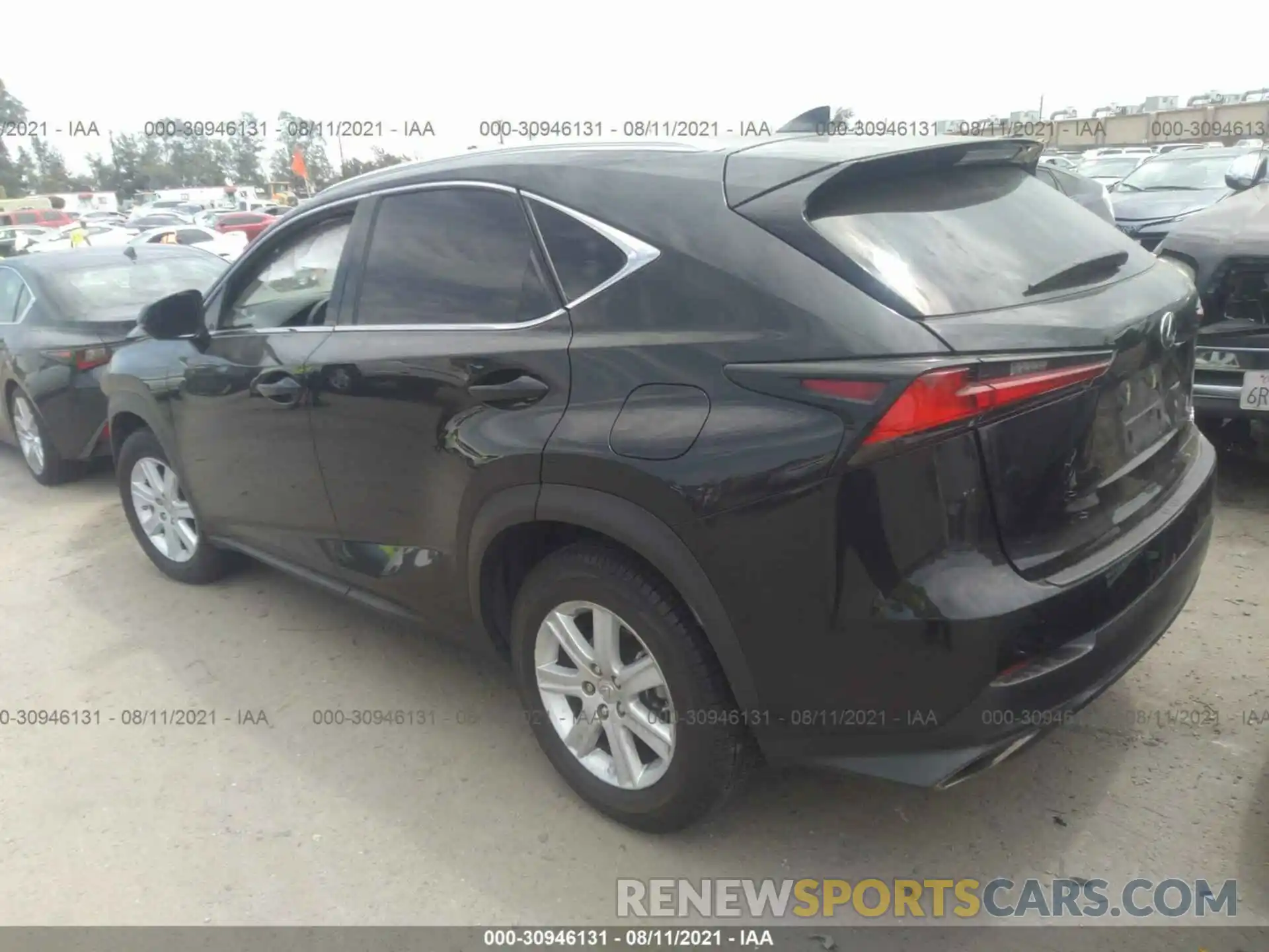 3 Photograph of a damaged car JTJAARBZ1L2166518 LEXUS NX 2020