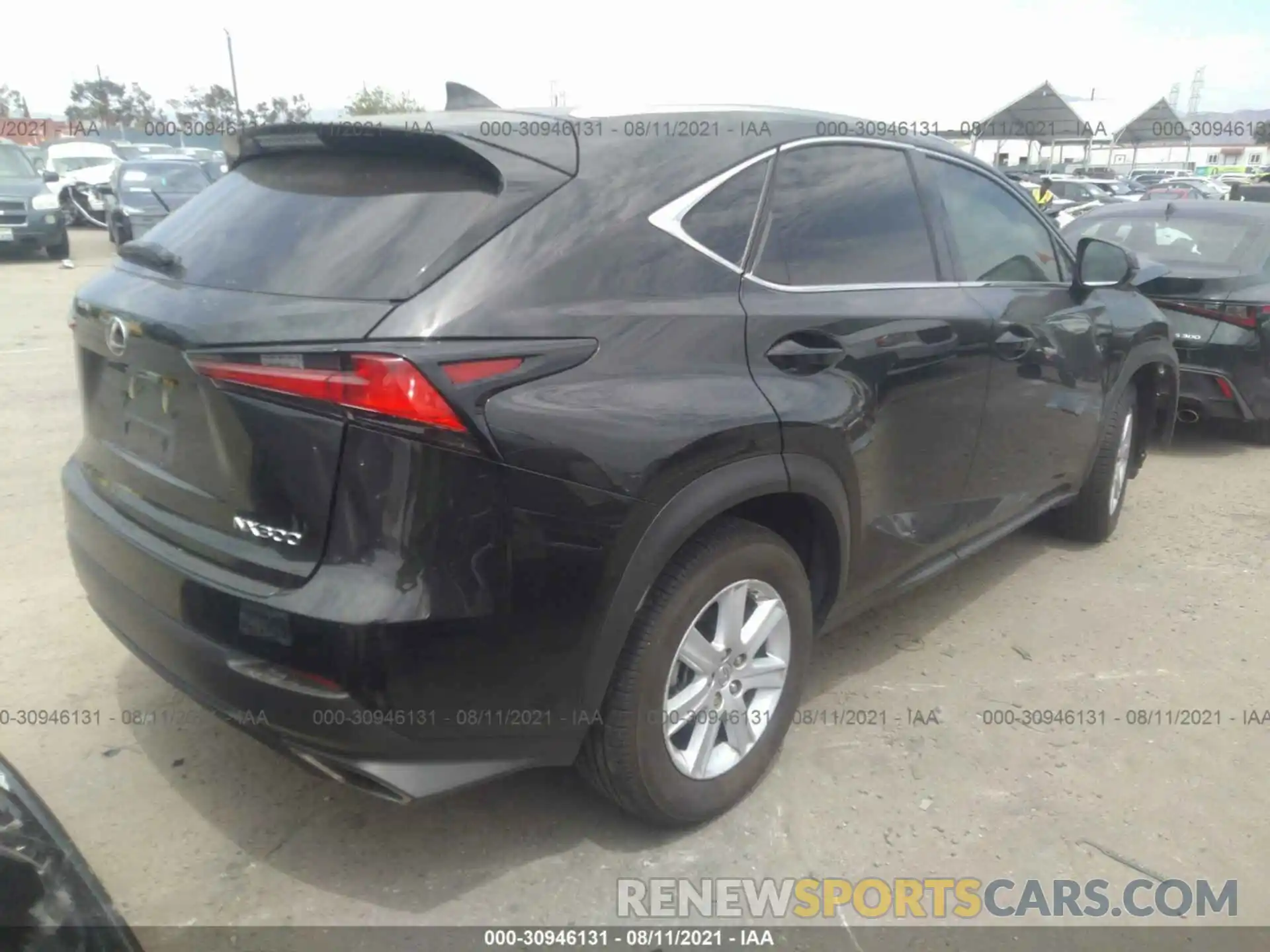 4 Photograph of a damaged car JTJAARBZ1L2166518 LEXUS NX 2020