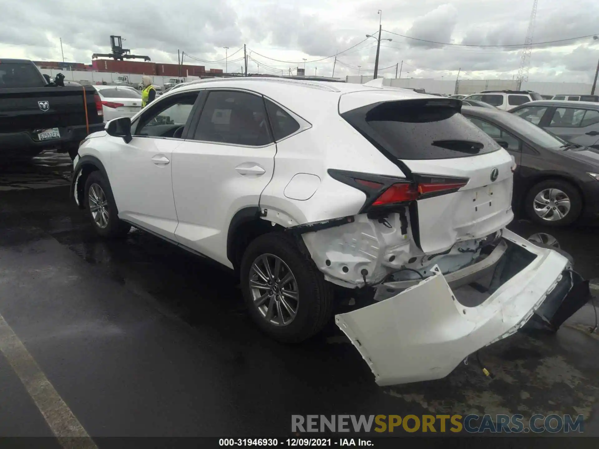 3 Photograph of a damaged car JTJAARBZ1L2176577 LEXUS NX 2020