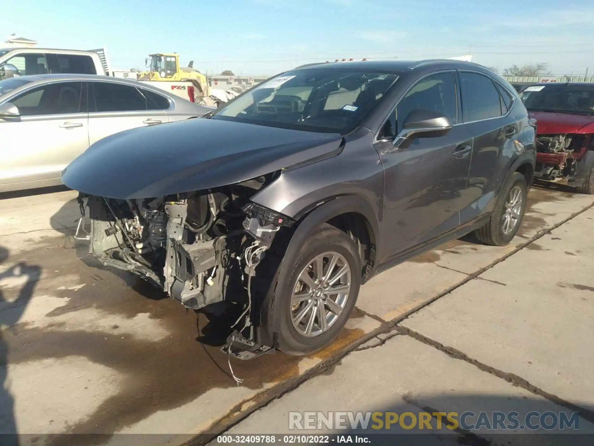 2 Photograph of a damaged car JTJAARBZ1L5007013 LEXUS NX 2020