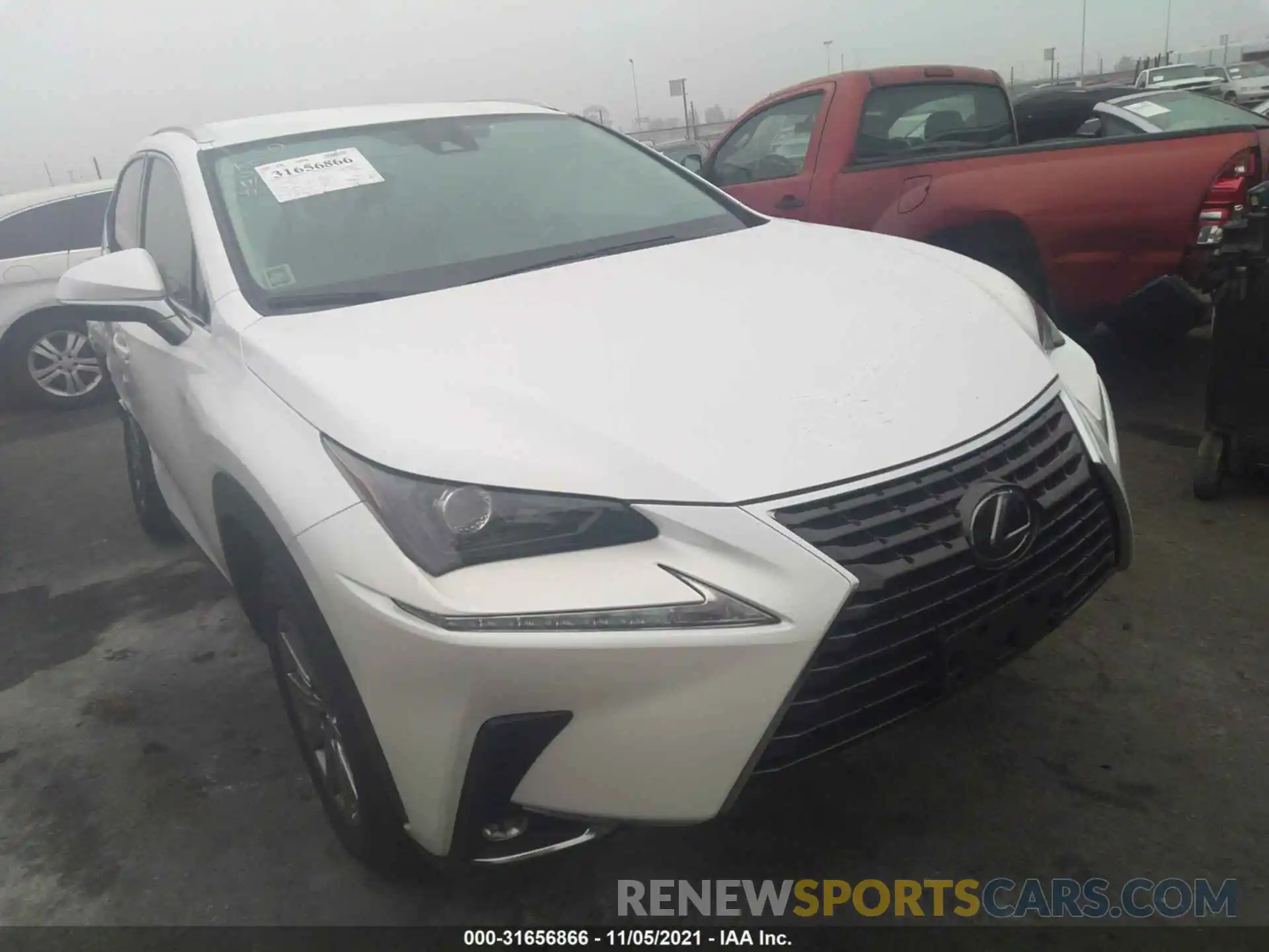 1 Photograph of a damaged car JTJAARBZ1L5019405 LEXUS NX 2020