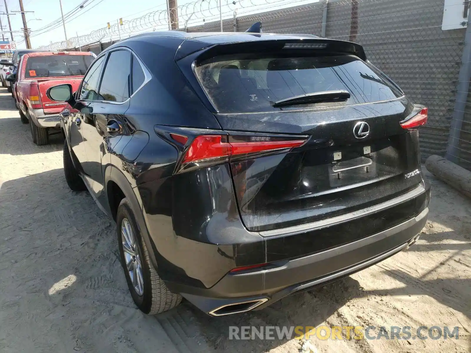 3 Фотография поврежденного автомобиля JTJAARBZ2L5008607 LEXUS NX 2020