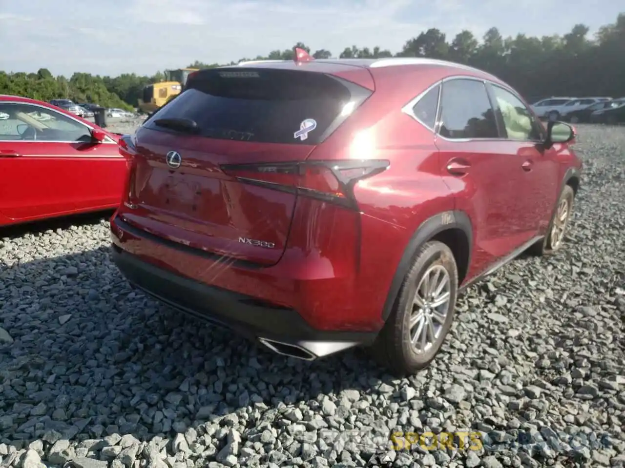 4 Photograph of a damaged car JTJAARBZ2L5011359 LEXUS NX 2020