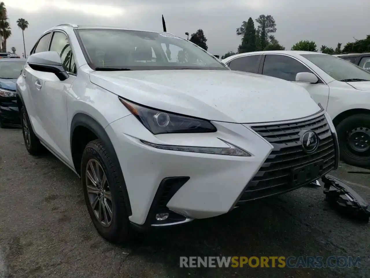 1 Photograph of a damaged car JTJAARBZ2L5018814 LEXUS NX 2020