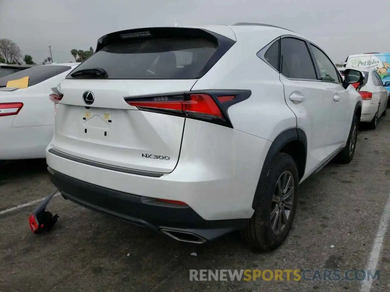 4 Photograph of a damaged car JTJAARBZ2L5018814 LEXUS NX 2020