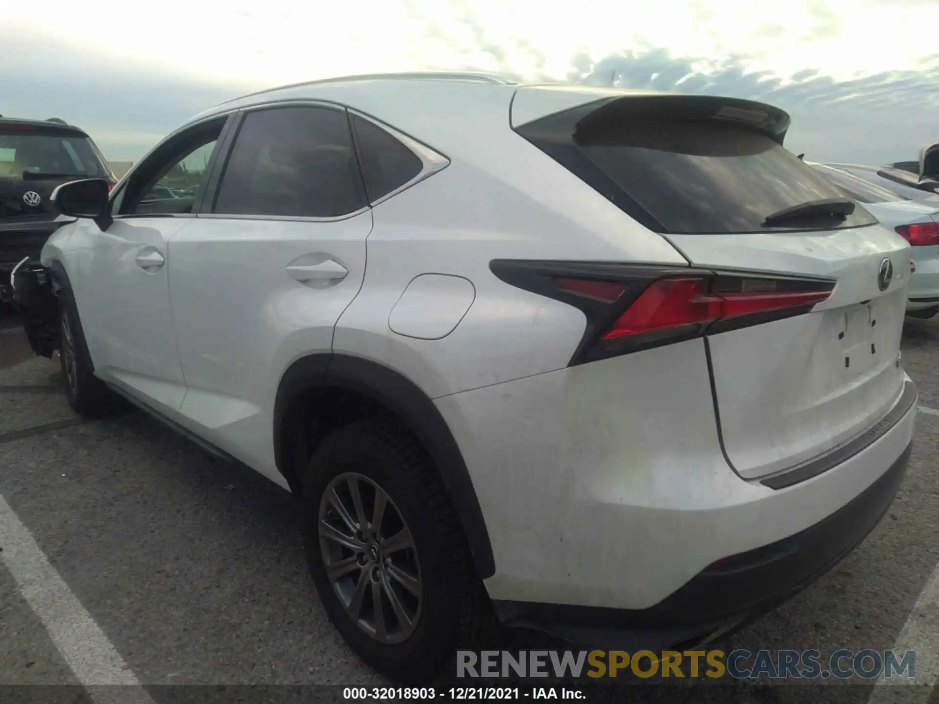 3 Photograph of a damaged car JTJAARBZ3L2159358 LEXUS NX 2020