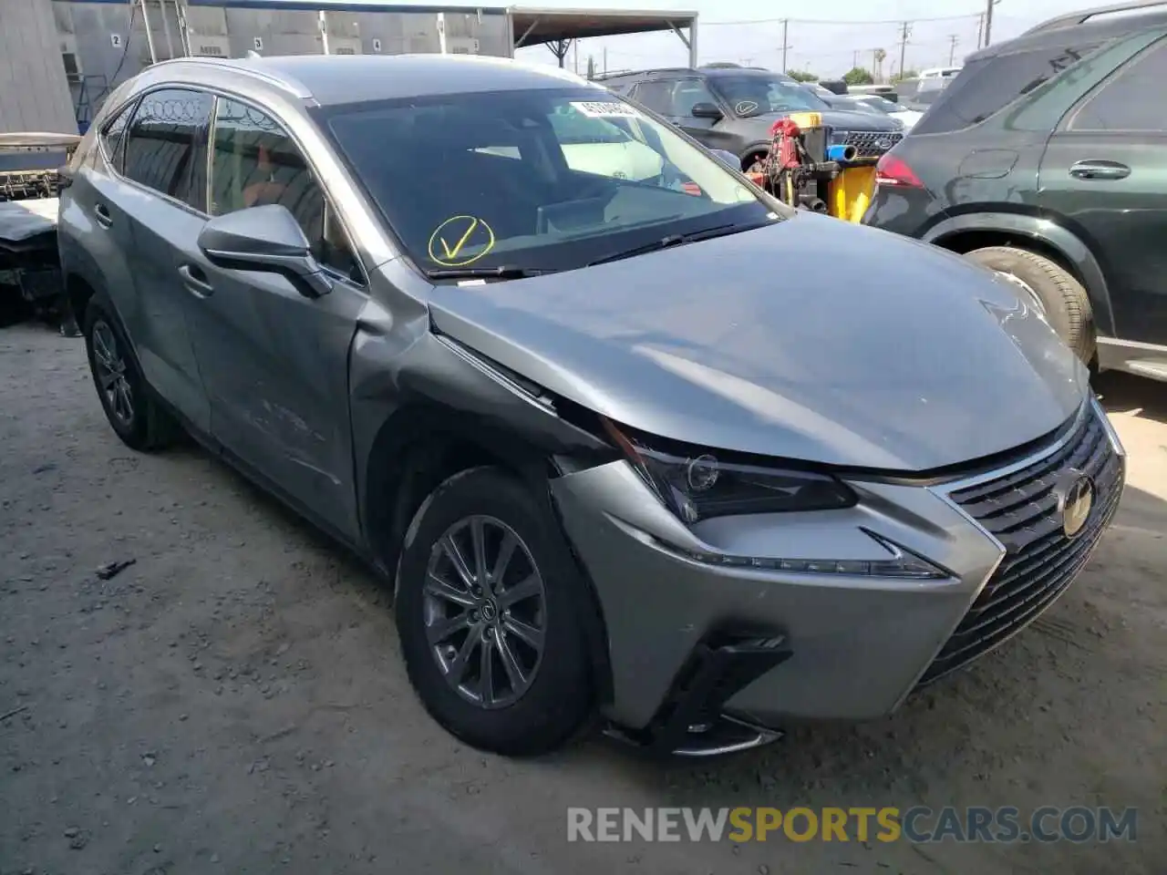 1 Photograph of a damaged car JTJAARBZ3L2161112 LEXUS NX 2020