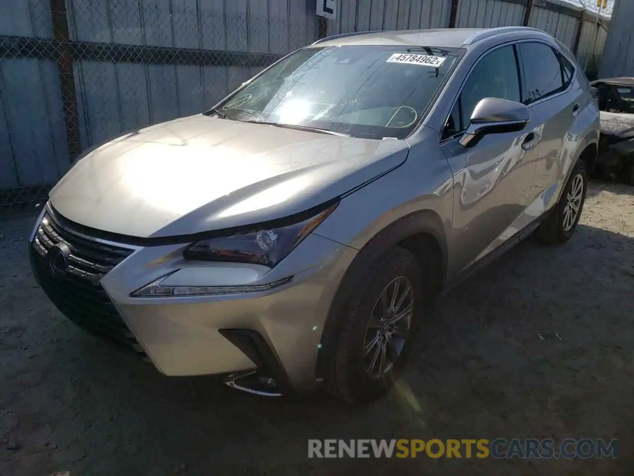 2 Фотография поврежденного автомобиля JTJAARBZ3L2161112 LEXUS NX 2020