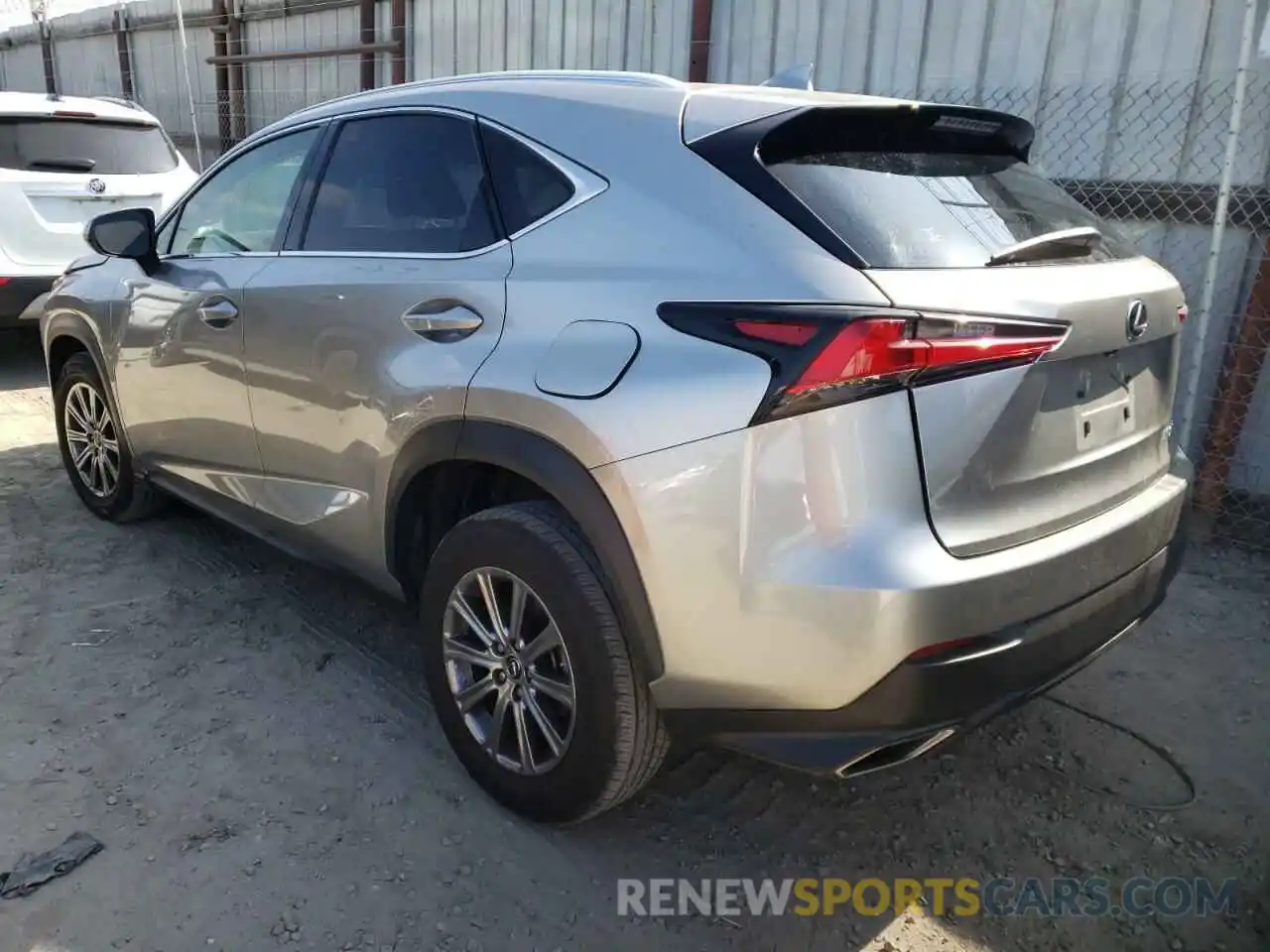 3 Фотография поврежденного автомобиля JTJAARBZ3L2161112 LEXUS NX 2020