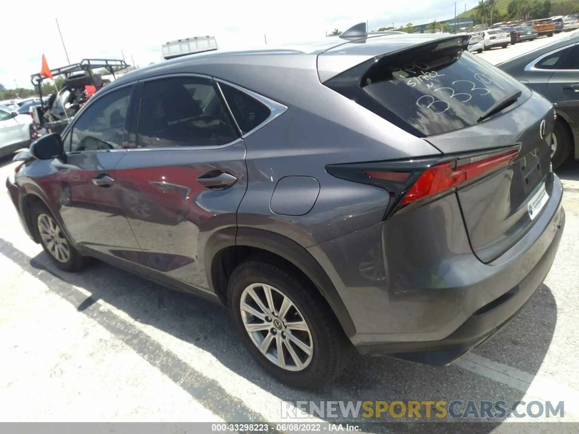 3 Photograph of a damaged car JTJAARBZ3L2173339 LEXUS NX 2020