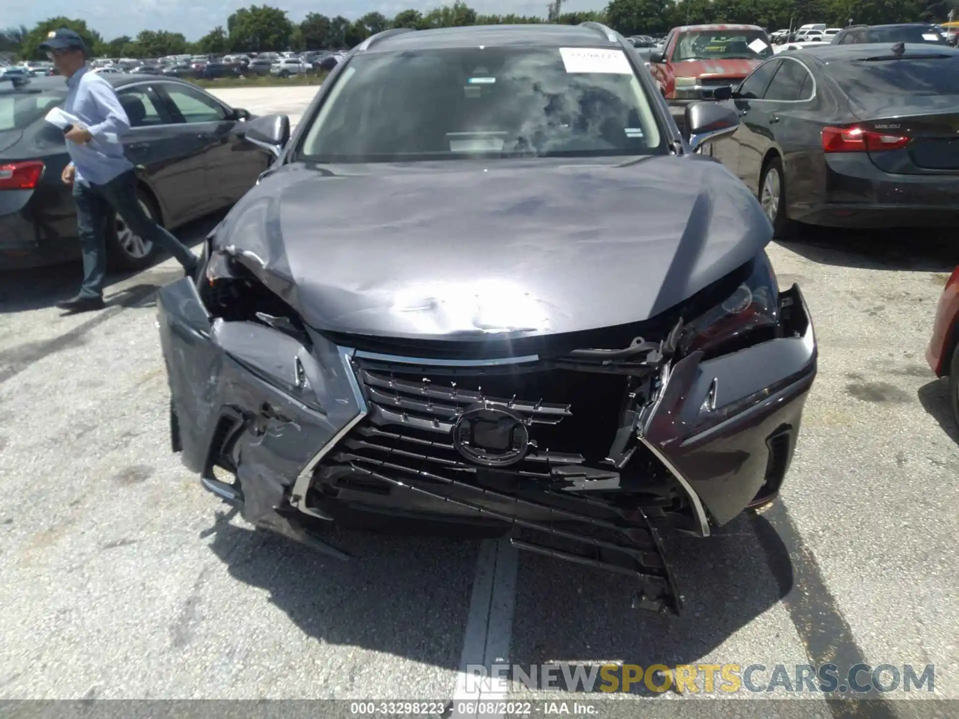 6 Photograph of a damaged car JTJAARBZ3L2173339 LEXUS NX 2020