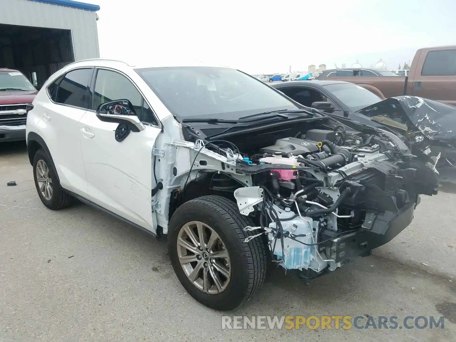 1 Photograph of a damaged car JTJAARBZ3L5003397 LEXUS NX 2020