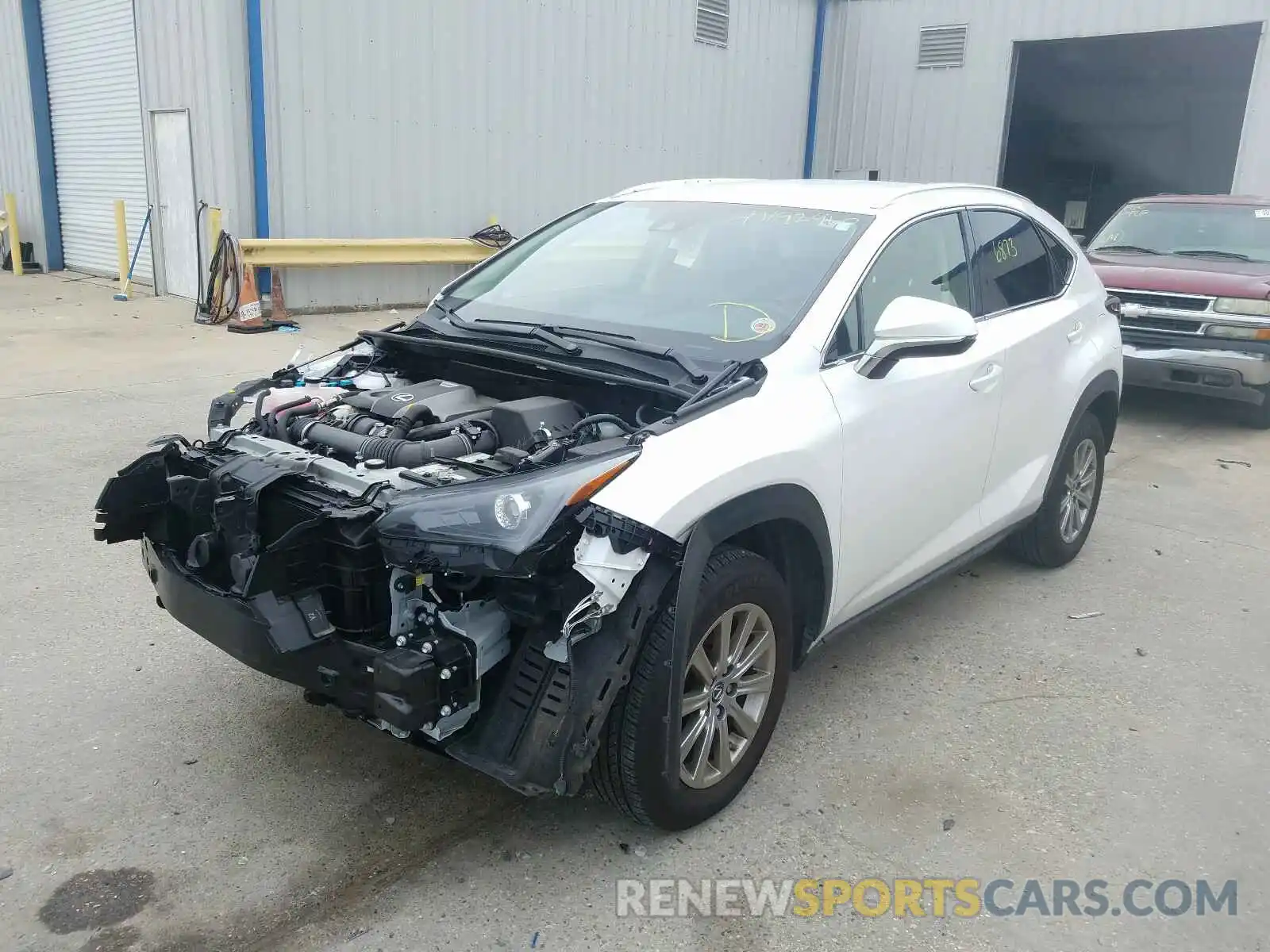 2 Фотография поврежденного автомобиля JTJAARBZ3L5003397 LEXUS NX 2020