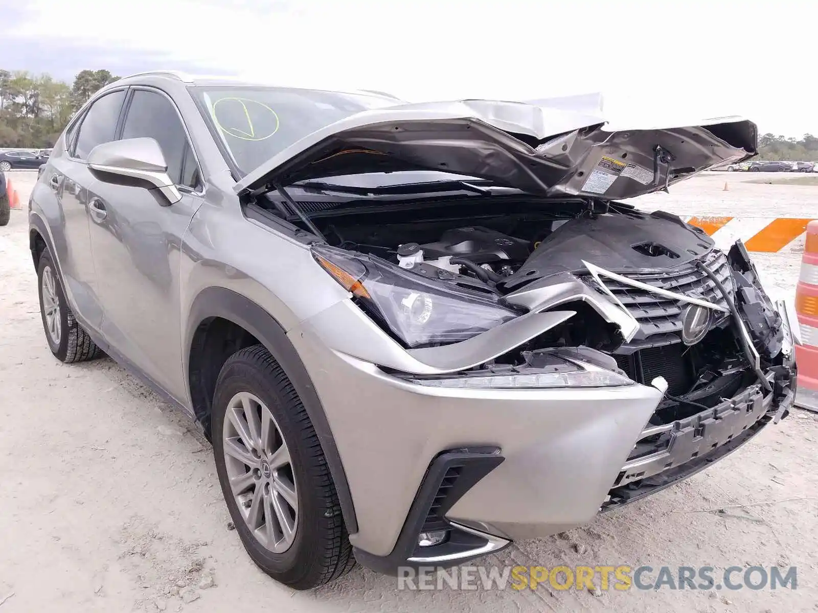 1 Photograph of a damaged car JTJAARBZ3L5009023 LEXUS NX 2020