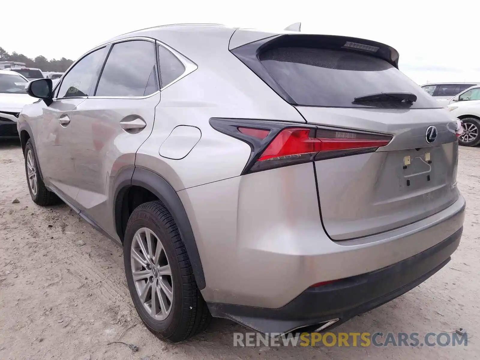 3 Фотография поврежденного автомобиля JTJAARBZ3L5009023 LEXUS NX 2020