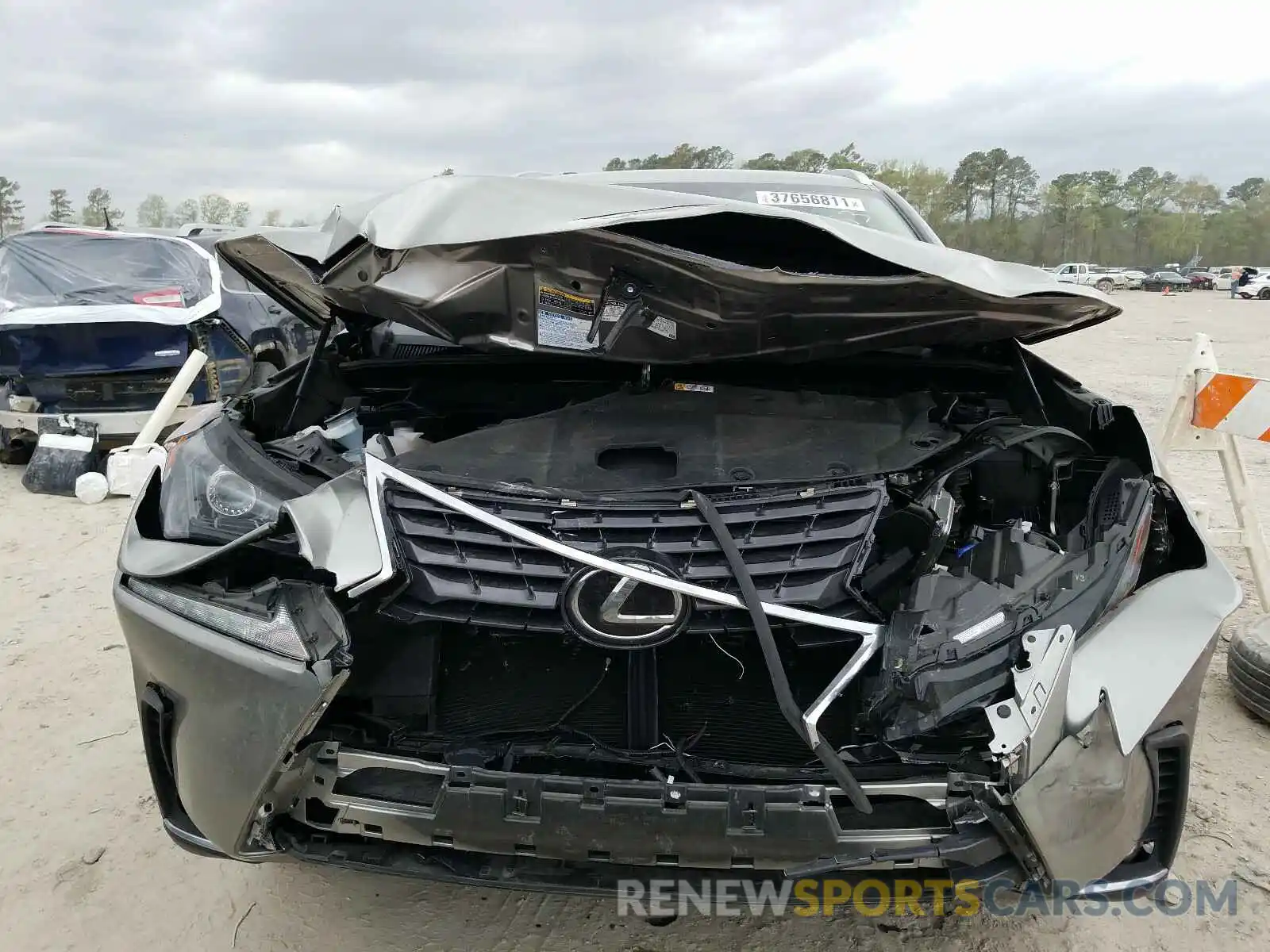 9 Photograph of a damaged car JTJAARBZ3L5009023 LEXUS NX 2020