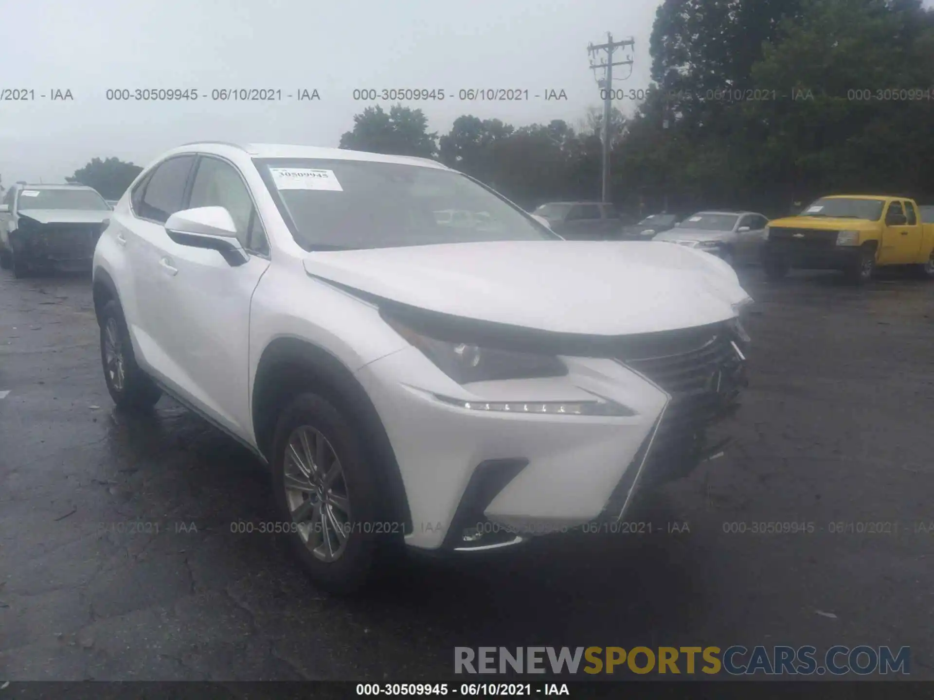 1 Photograph of a damaged car JTJAARBZ3L5012505 LEXUS NX 2020