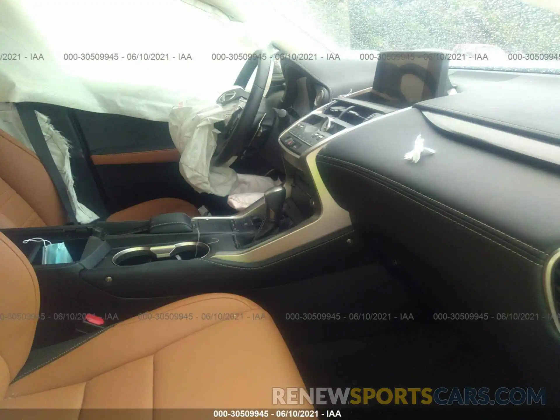 5 Photograph of a damaged car JTJAARBZ3L5012505 LEXUS NX 2020