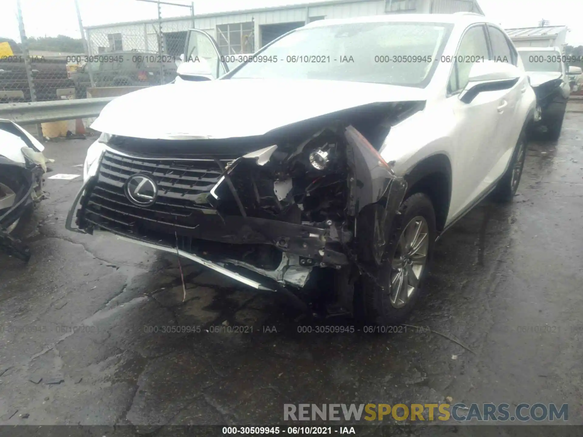 6 Photograph of a damaged car JTJAARBZ3L5012505 LEXUS NX 2020