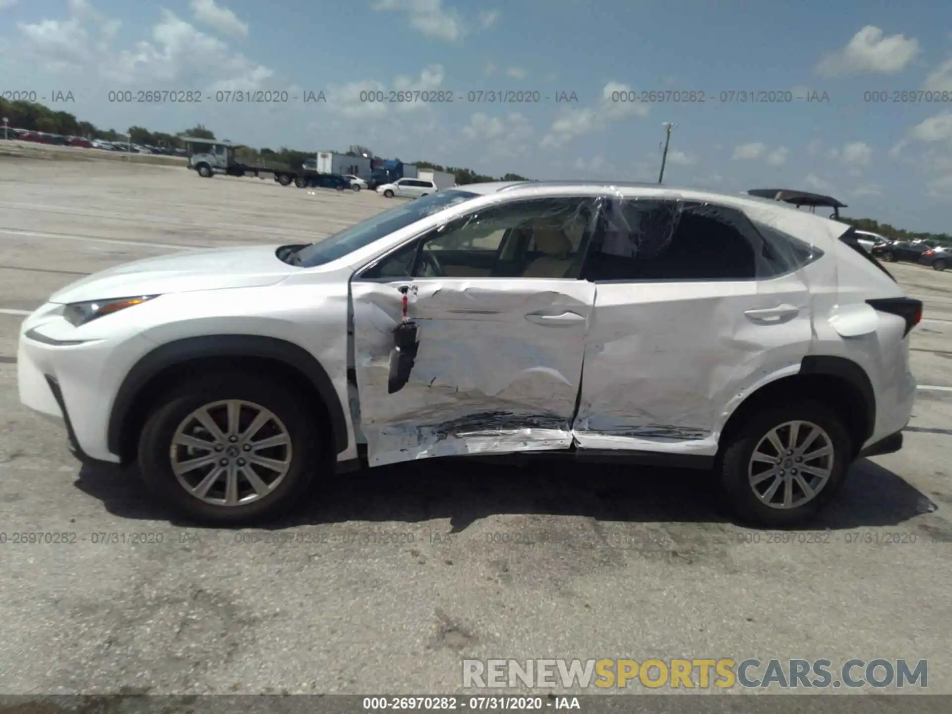 6 Photograph of a damaged car JTJAARBZ4L5000525 LEXUS NX 2020