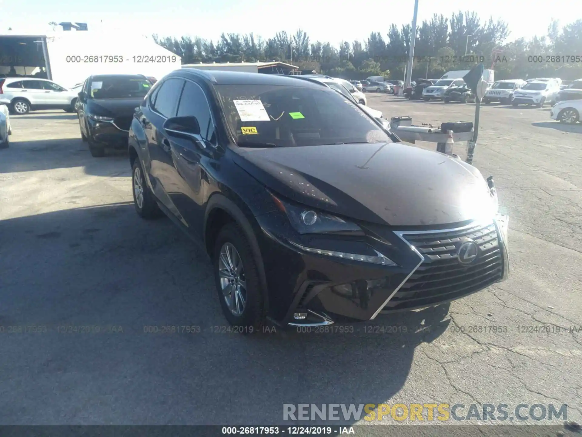 1 Фотография поврежденного автомобиля JTJAARBZ4L5004011 LEXUS NX 2020