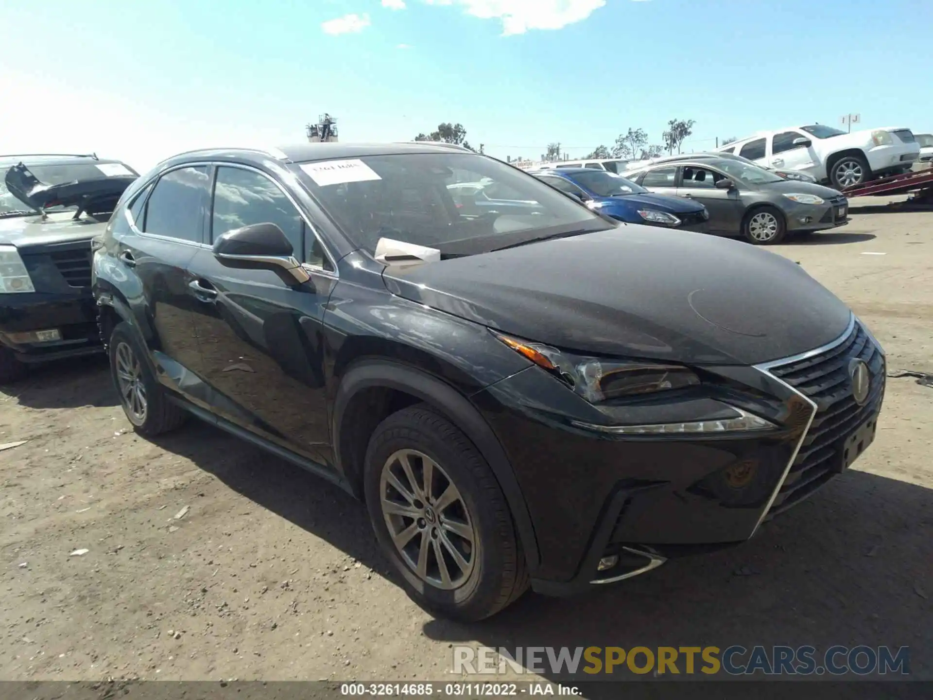 1 Photograph of a damaged car JTJAARBZ5L2162830 LEXUS NX 2020