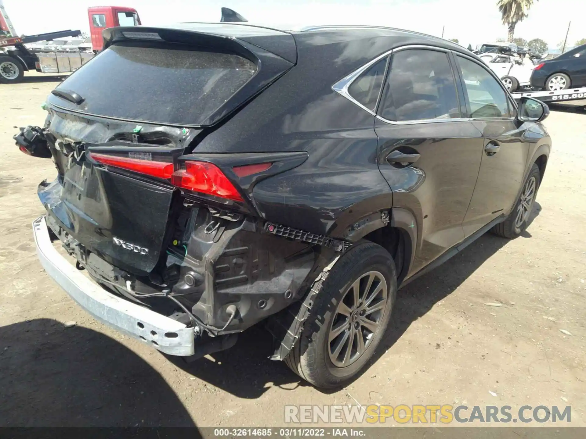 4 Photograph of a damaged car JTJAARBZ5L2162830 LEXUS NX 2020