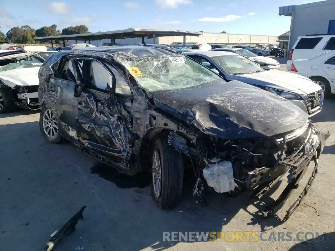 1 Photograph of a damaged car JTJAARBZ5L2178266 LEXUS NX 2020