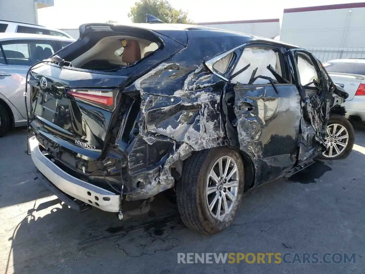 4 Photograph of a damaged car JTJAARBZ5L2178266 LEXUS NX 2020