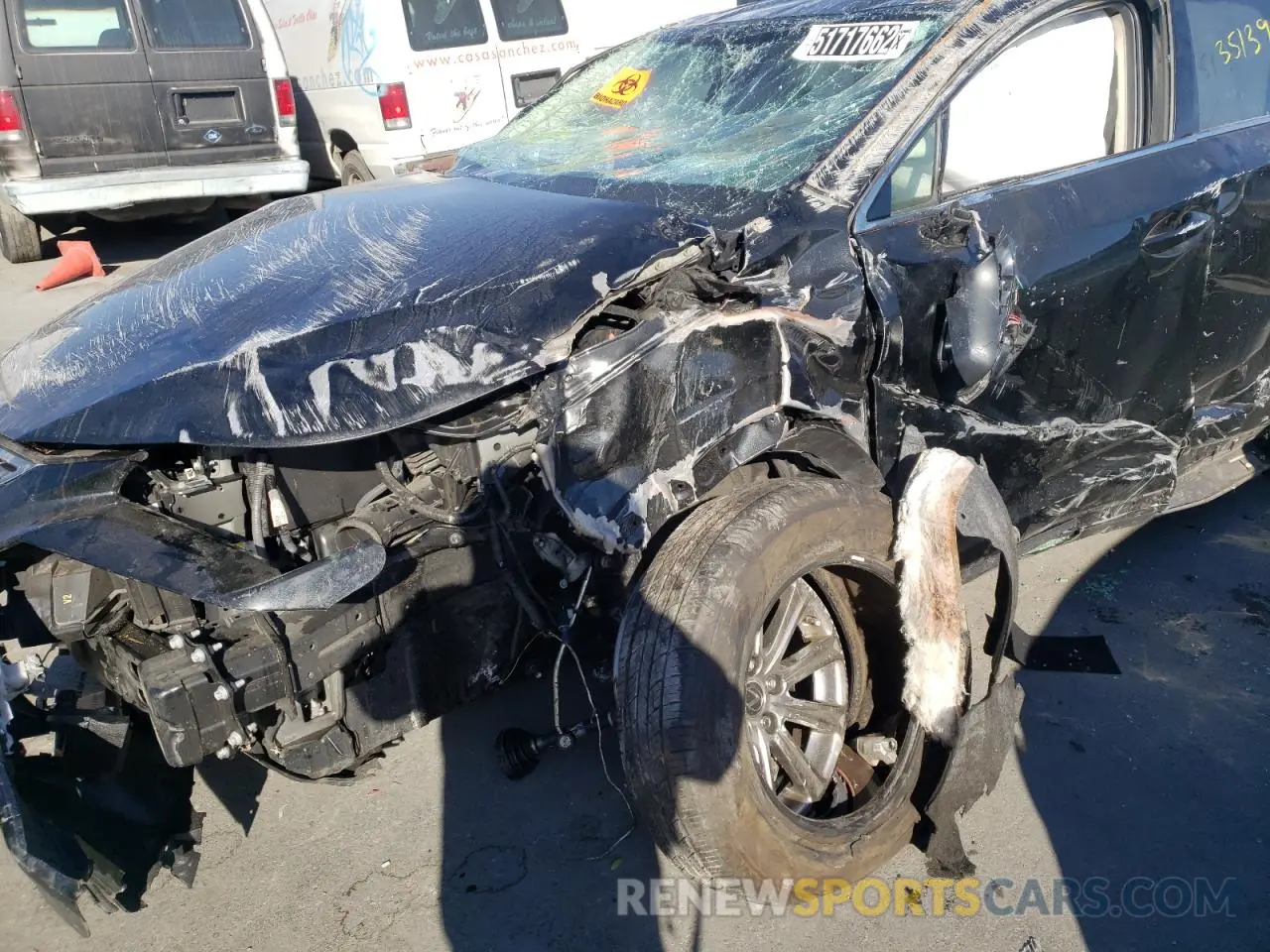 9 Photograph of a damaged car JTJAARBZ5L2178266 LEXUS NX 2020