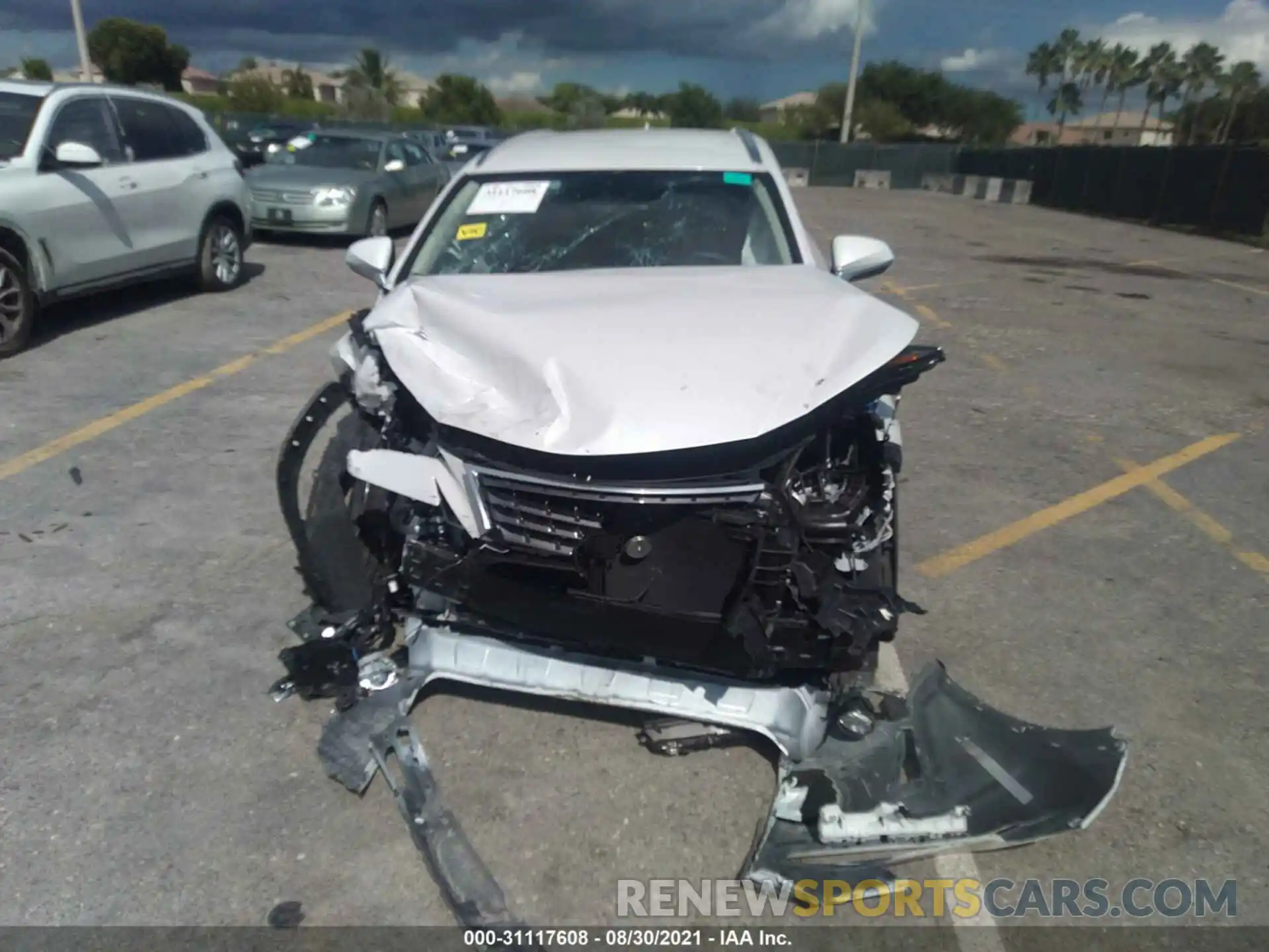 6 Photograph of a damaged car JTJAARBZ5L5015373 LEXUS NX 2020