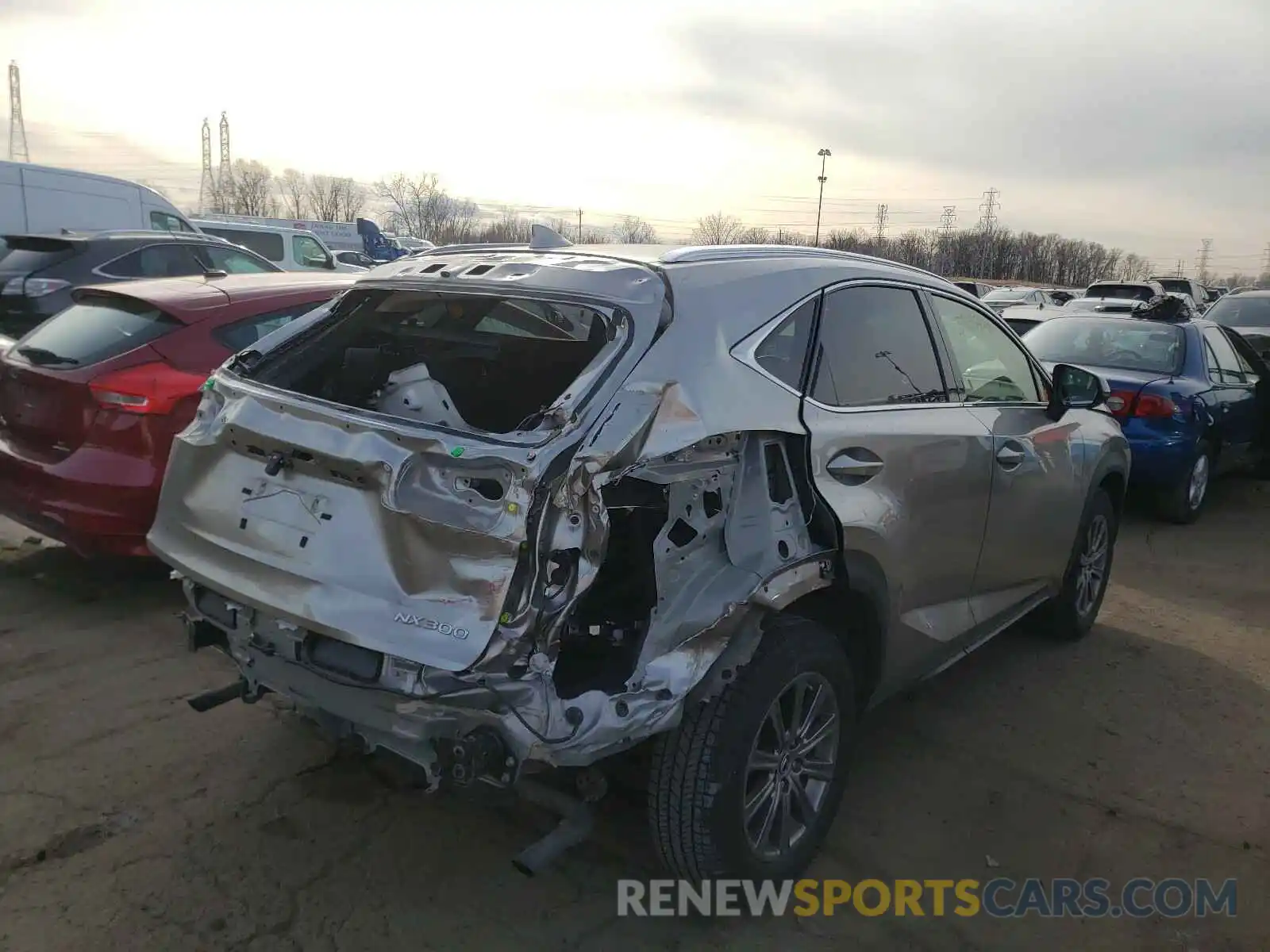 4 Photograph of a damaged car JTJAARBZ6L2162089 LEXUS NX 2020