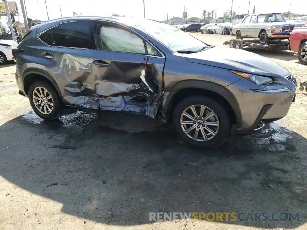 4 Фотография поврежденного автомобиля JTJAARBZ6L2165655 LEXUS NX 2020