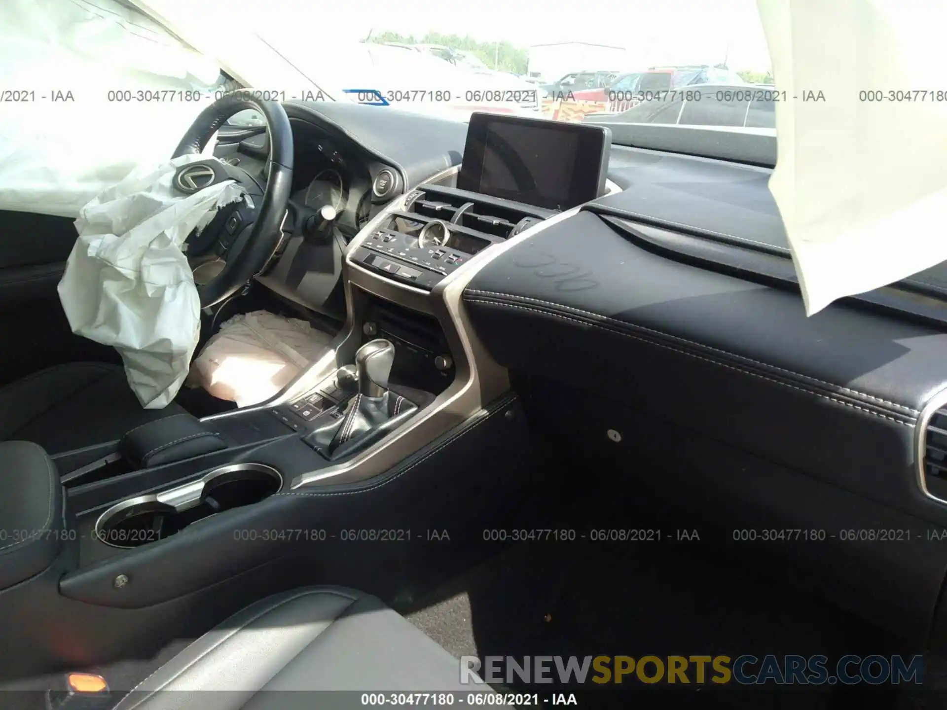 5 Photograph of a damaged car JTJAARBZ6L2166966 LEXUS NX 2020