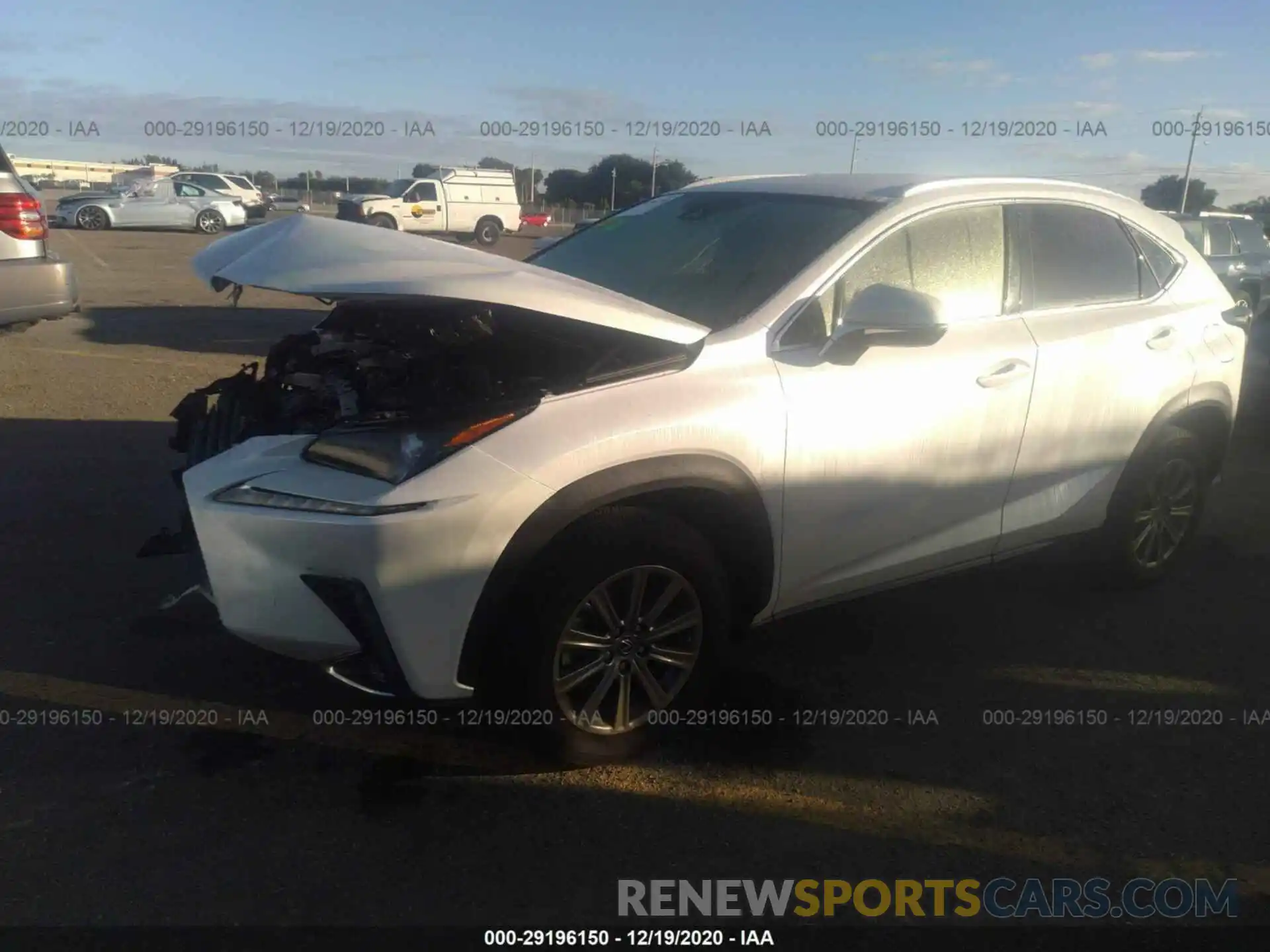 2 Photograph of a damaged car JTJAARBZ6L5001207 LEXUS NX 2020