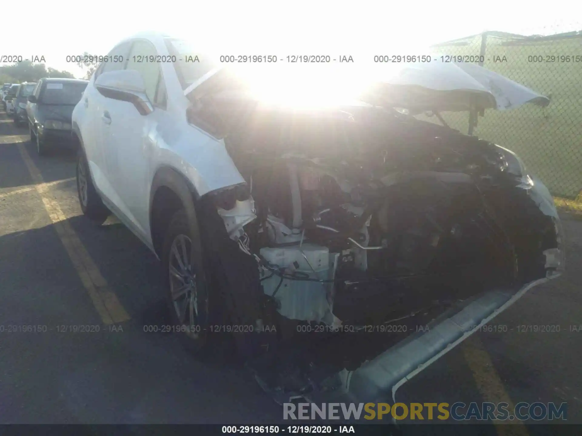 6 Photograph of a damaged car JTJAARBZ6L5001207 LEXUS NX 2020