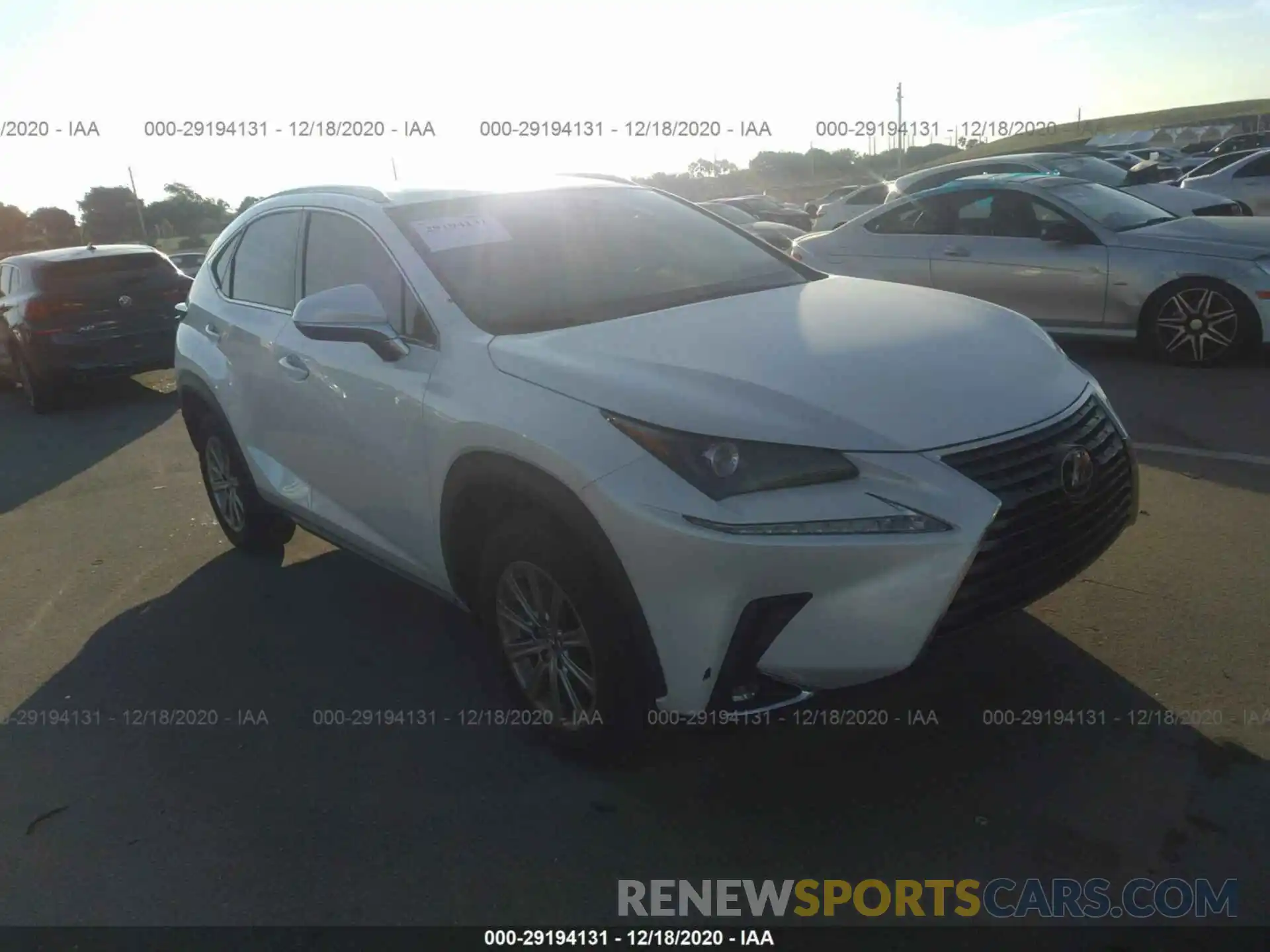 1 Photograph of a damaged car JTJAARBZ6L5004110 LEXUS NX 2020