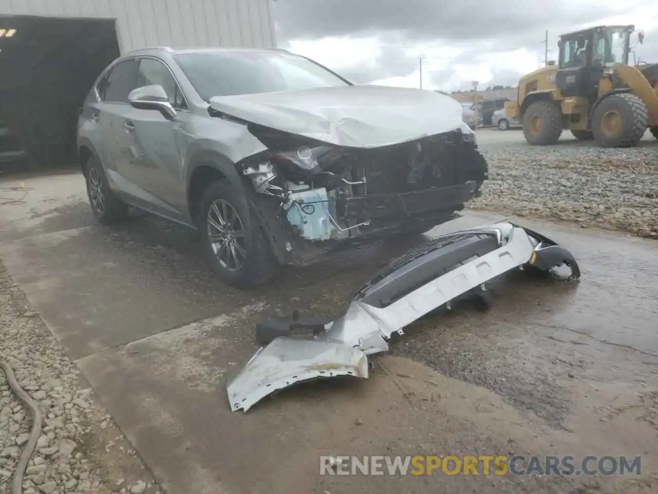 1 Photograph of a damaged car JTJAARBZ7L2163087 LEXUS NX 2020