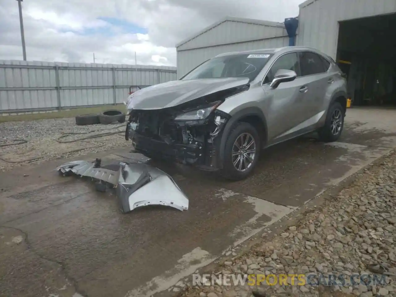 2 Фотография поврежденного автомобиля JTJAARBZ7L2163087 LEXUS NX 2020