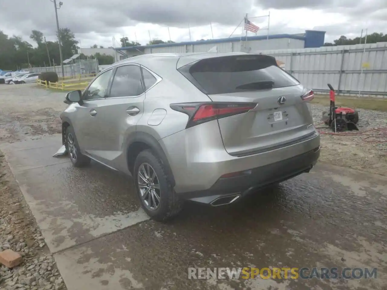 3 Фотография поврежденного автомобиля JTJAARBZ7L2163087 LEXUS NX 2020