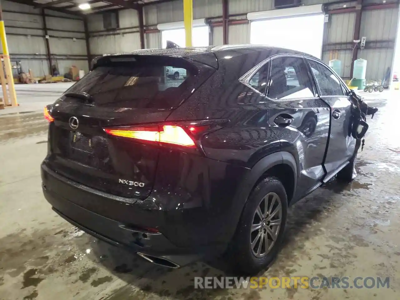 4 Фотография поврежденного автомобиля JTJAARBZ7L2165101 LEXUS NX 2020