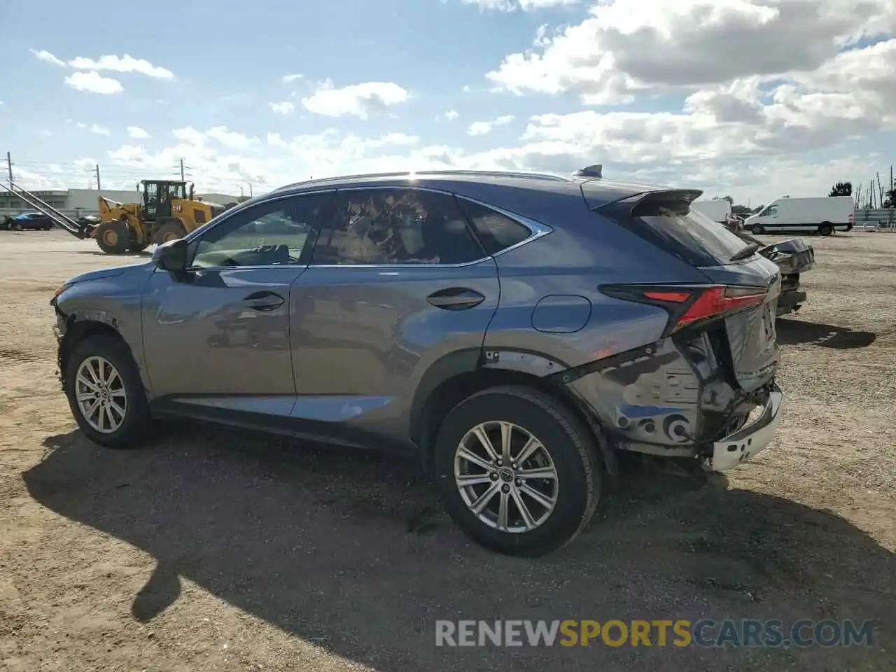 2 Photograph of a damaged car JTJAARBZ7L5003516 LEXUS NX 2020