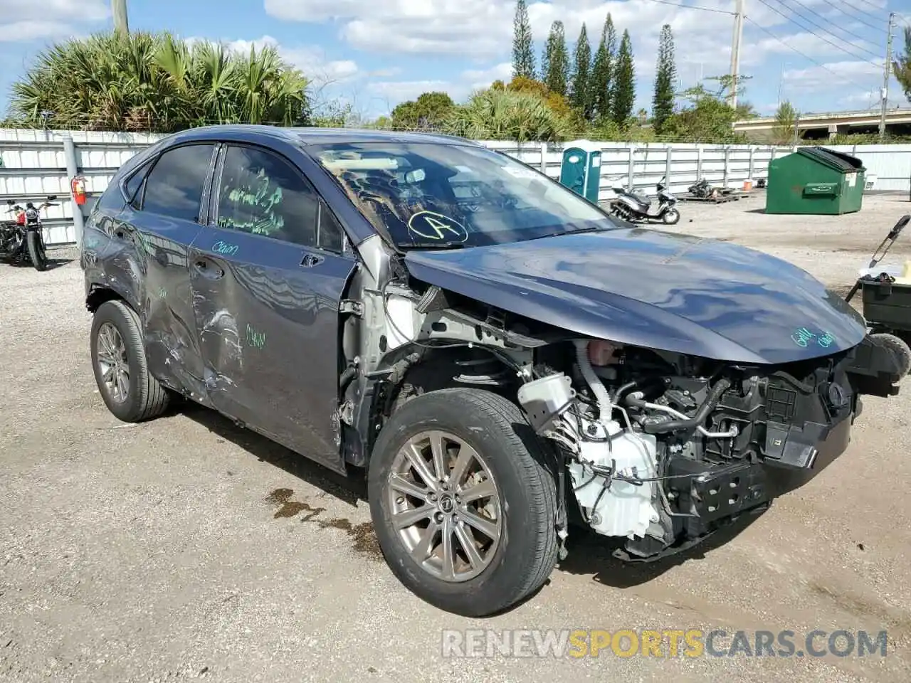 4 Photograph of a damaged car JTJAARBZ7L5003516 LEXUS NX 2020