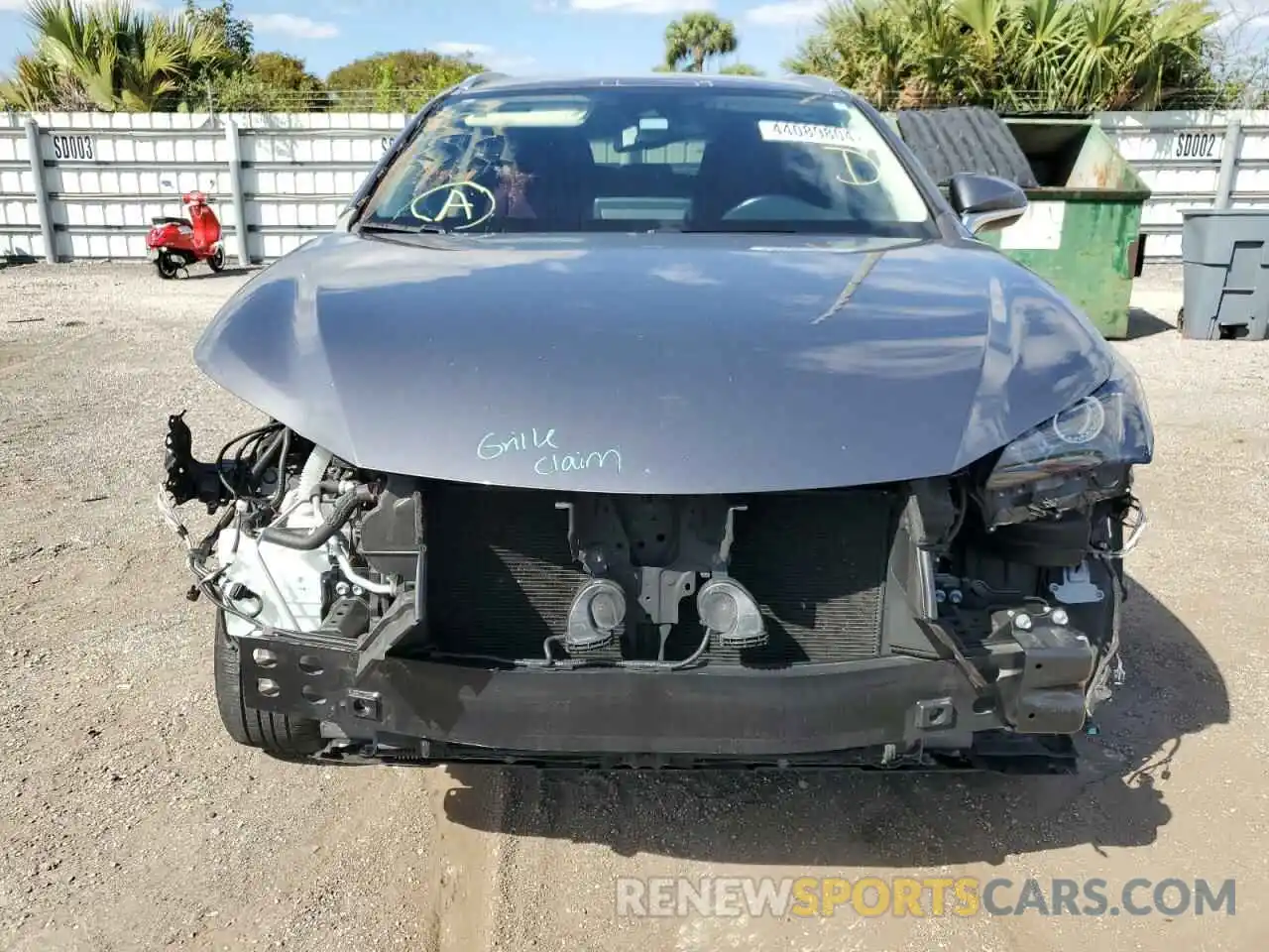 5 Photograph of a damaged car JTJAARBZ7L5003516 LEXUS NX 2020