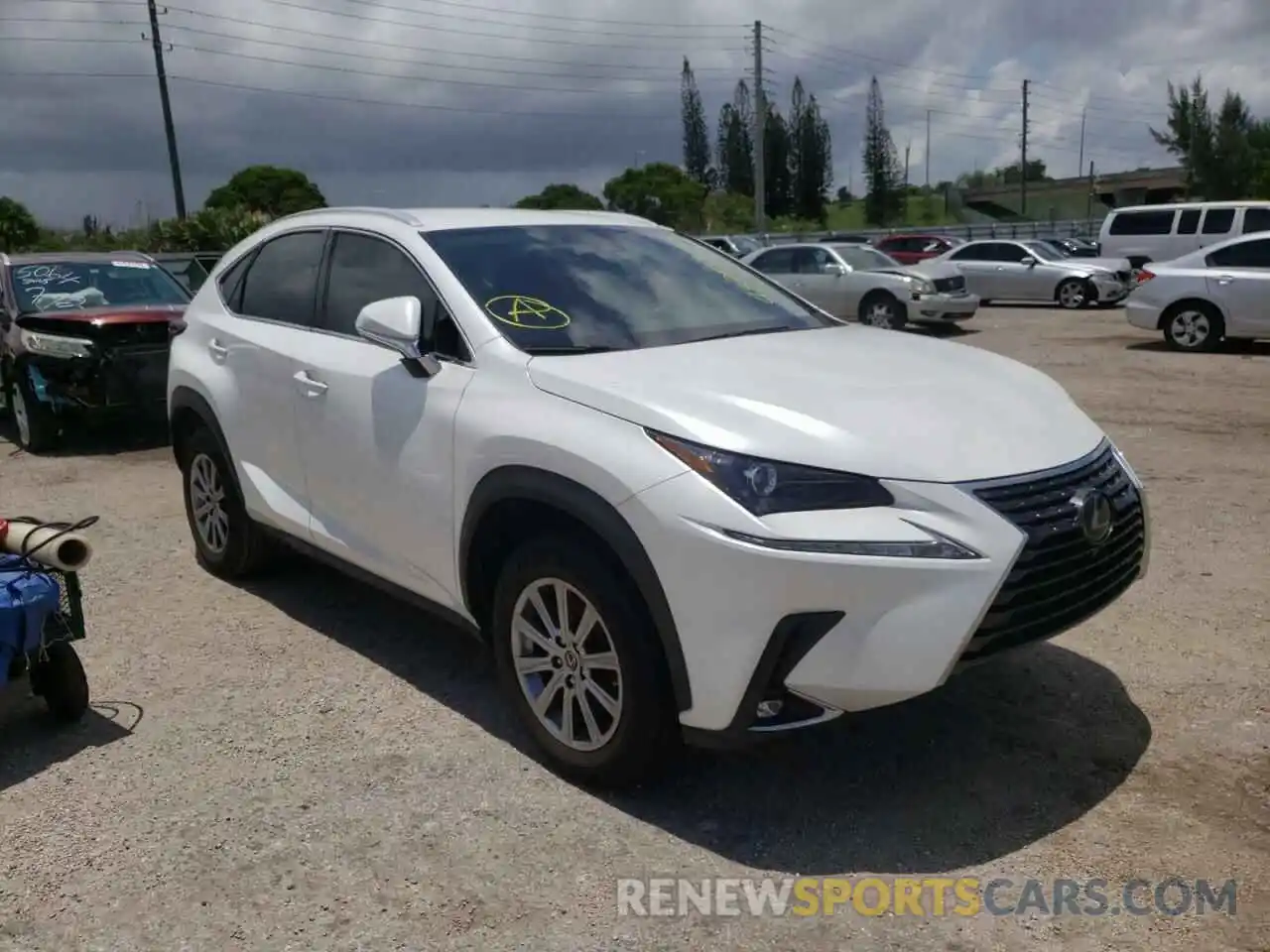 1 Photograph of a damaged car JTJAARBZ7L5018307 LEXUS NX 2020