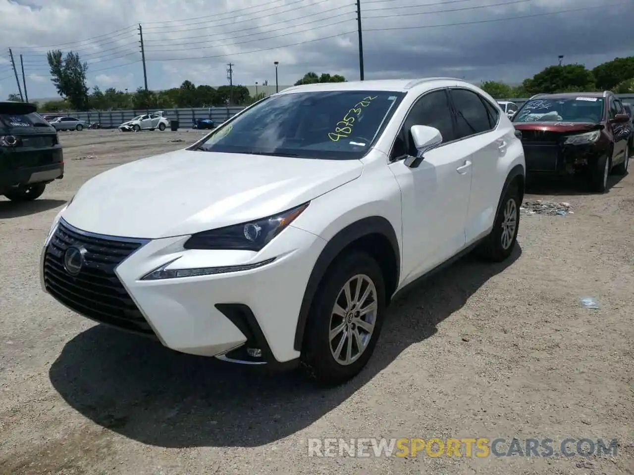 2 Photograph of a damaged car JTJAARBZ7L5018307 LEXUS NX 2020