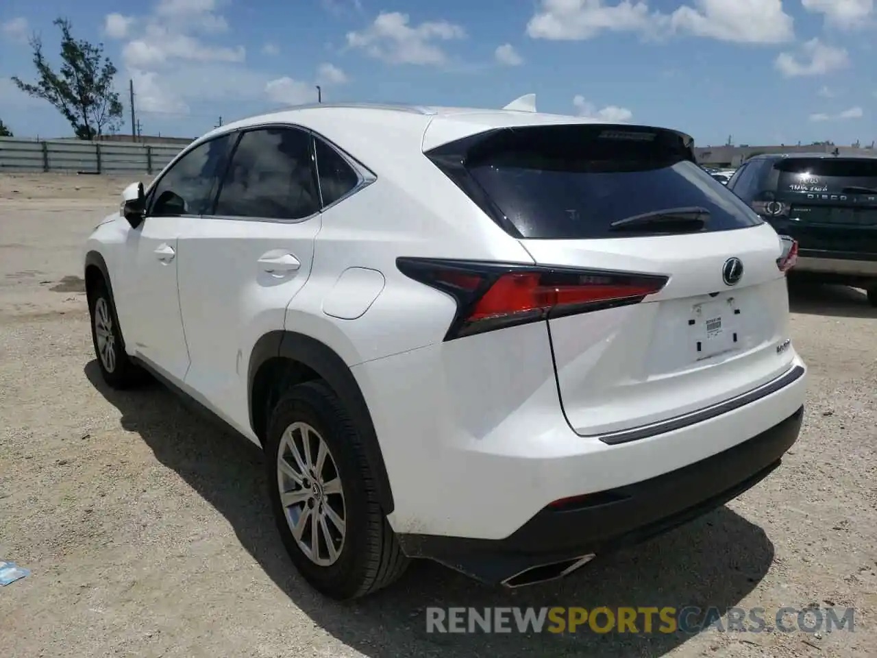 3 Фотография поврежденного автомобиля JTJAARBZ7L5018307 LEXUS NX 2020