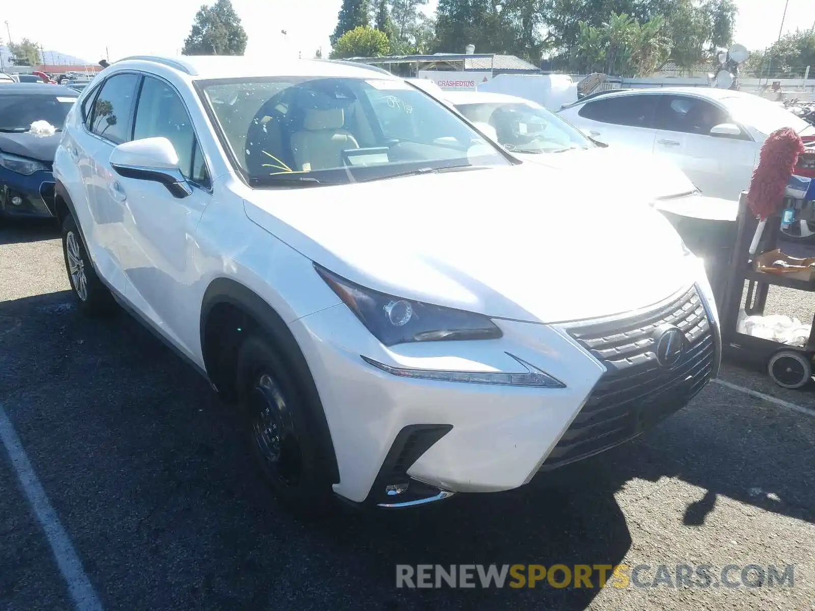 1 Photograph of a damaged car JTJAARBZ7L5018517 LEXUS NX 2020