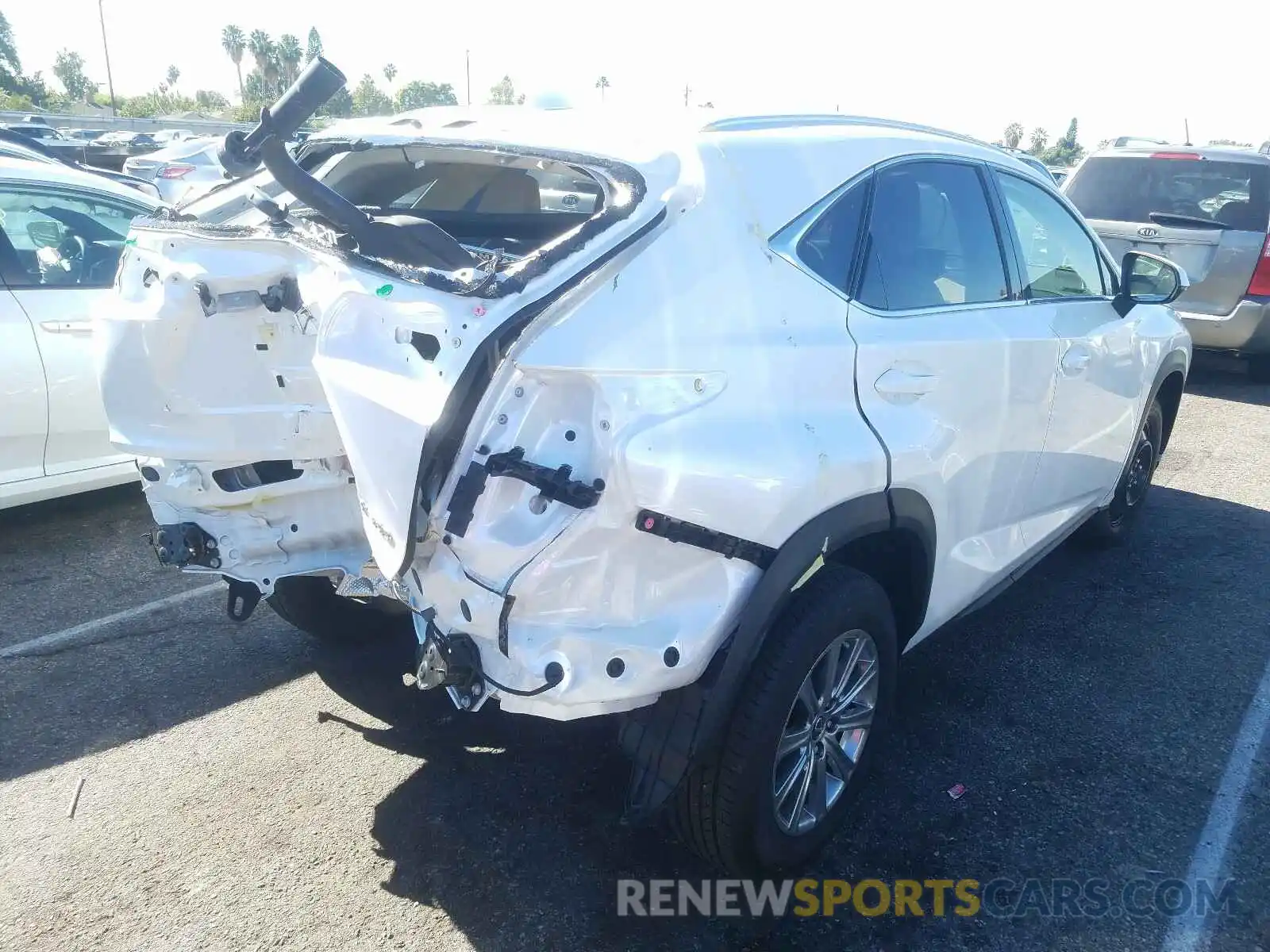 4 Photograph of a damaged car JTJAARBZ7L5018517 LEXUS NX 2020