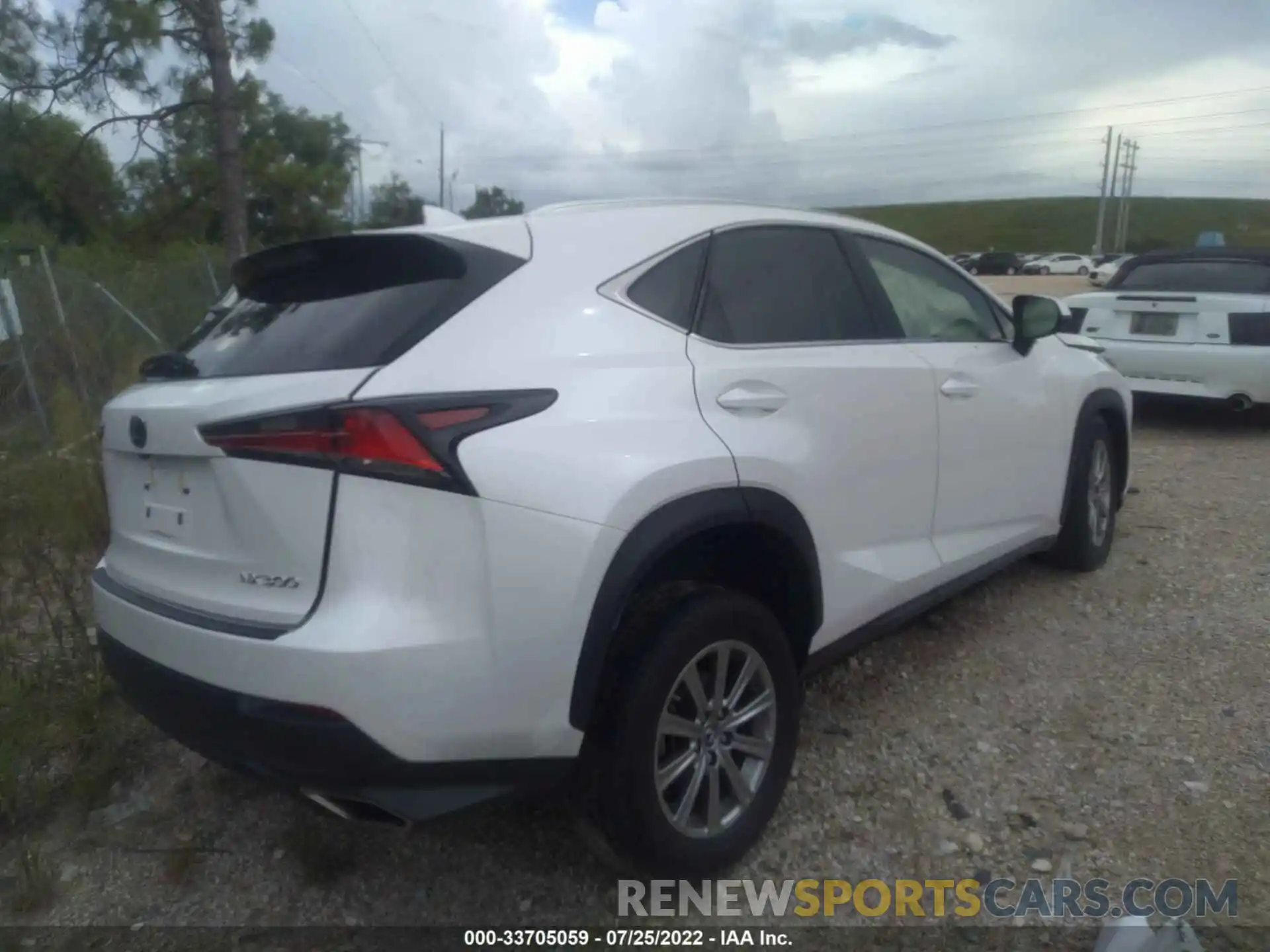 4 Photograph of a damaged car JTJAARBZ8L2176012 LEXUS NX 2020